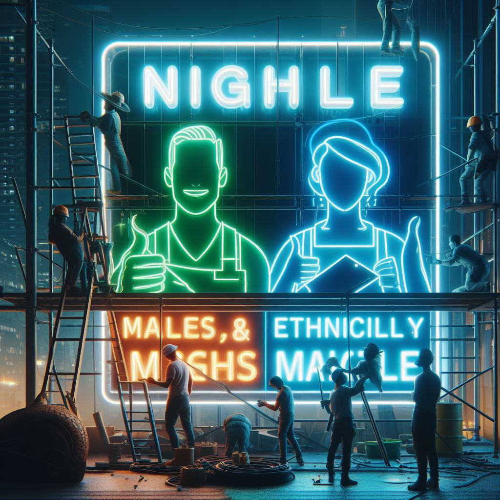 pembuatan tulisan lampu