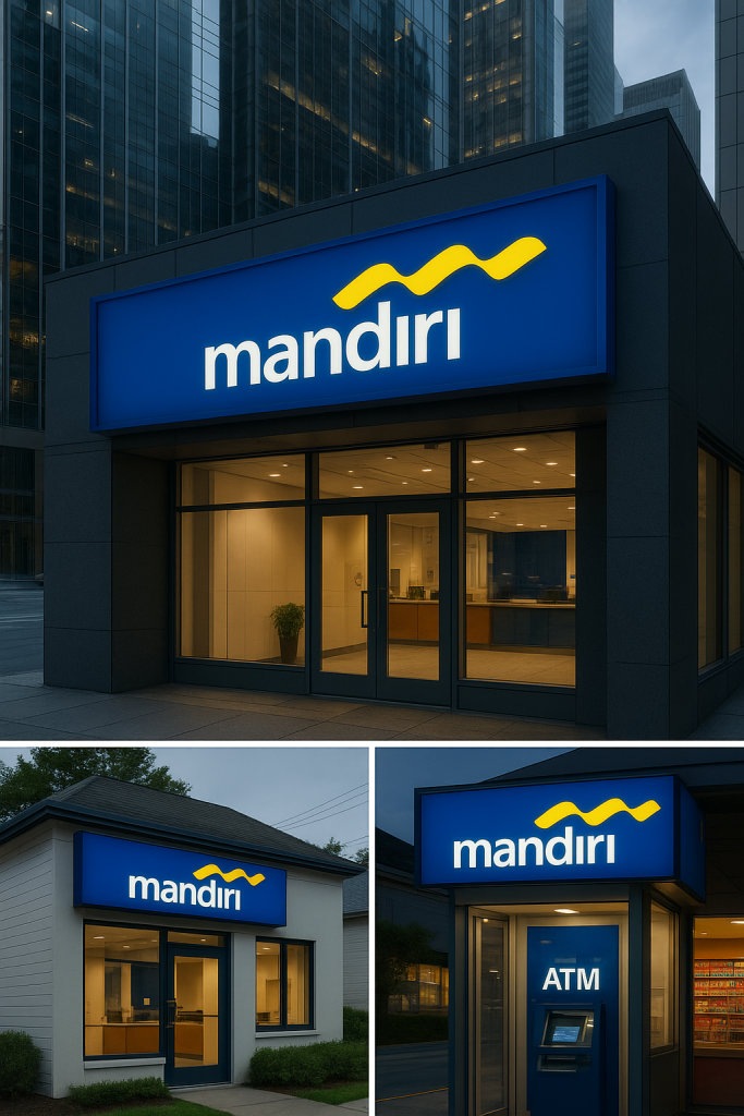 Neon Box Bank Mandiri