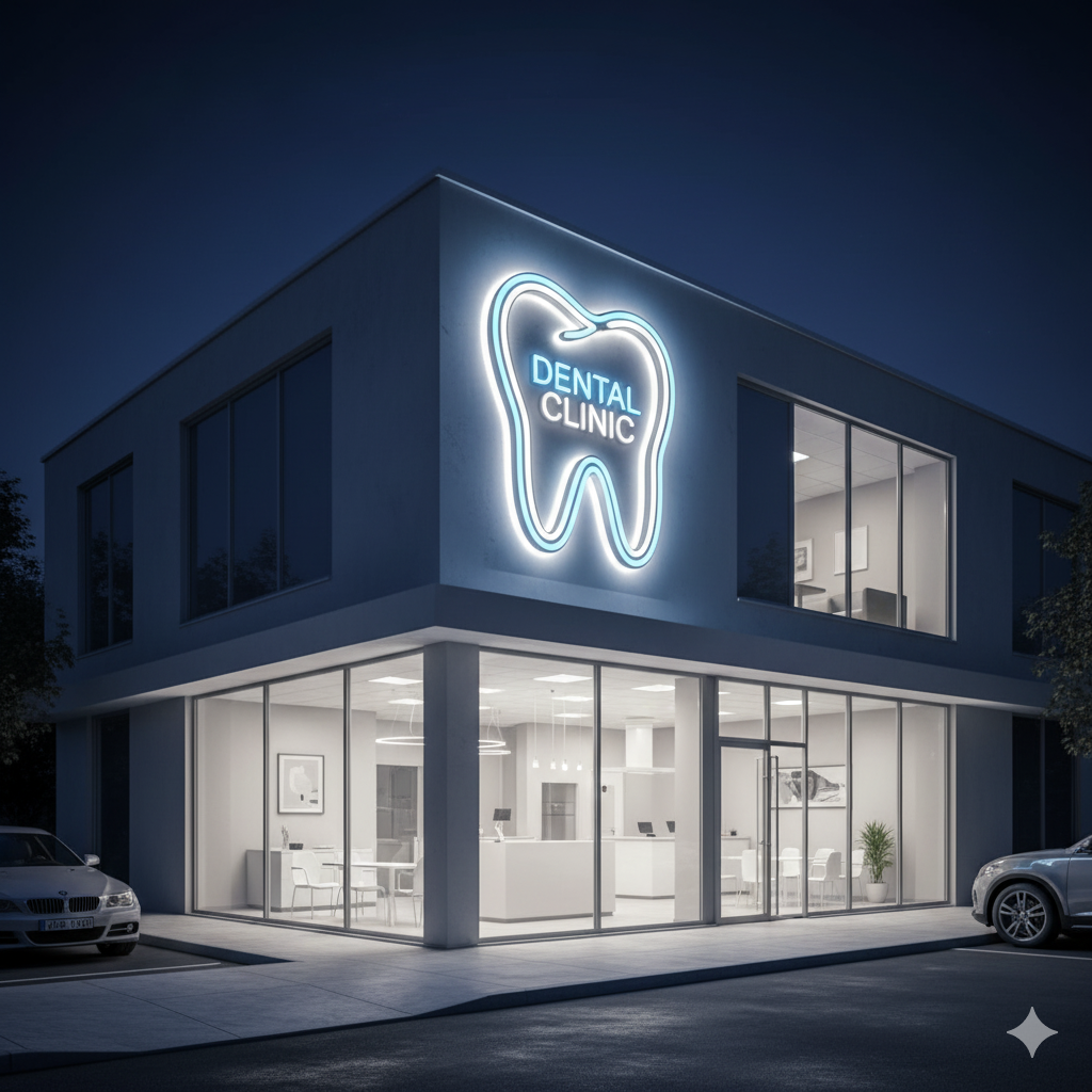 Neon Box Klinik Gigi