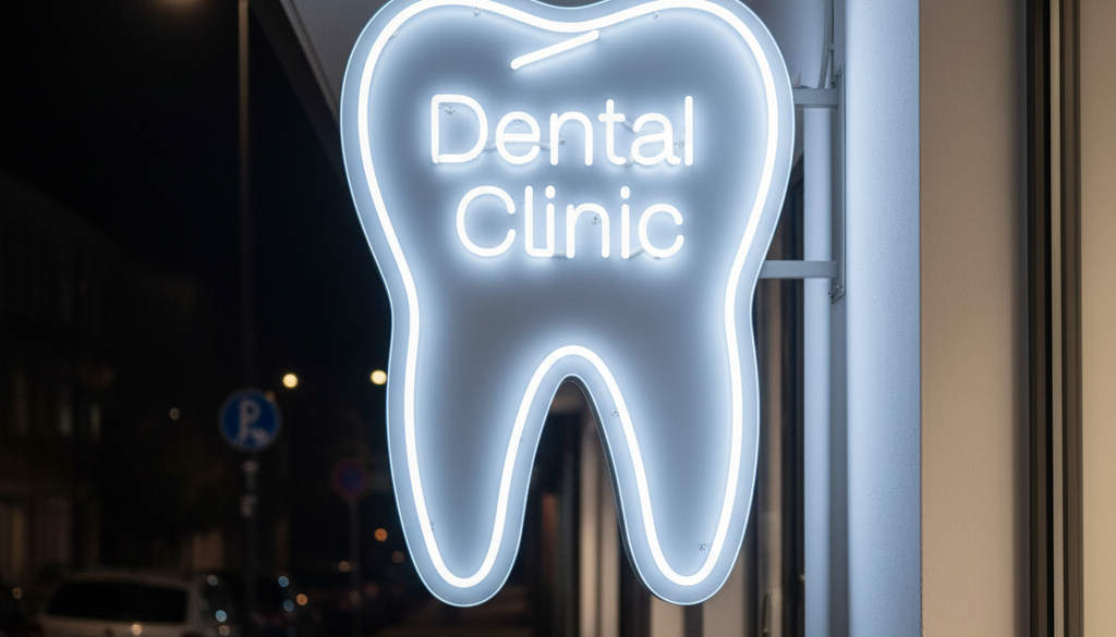 Neon Box Klinik Gigi